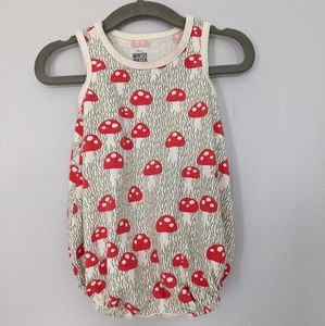 Winter Water Factory Mushroom Bubble Romper